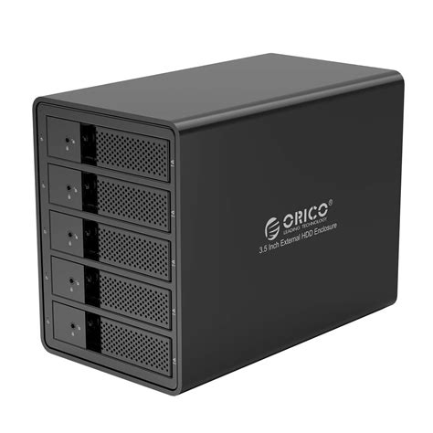 orico 9558u3 aluminium 5 bay 3.5 hard drive enclosure|orico 3 5 docking enclosure.